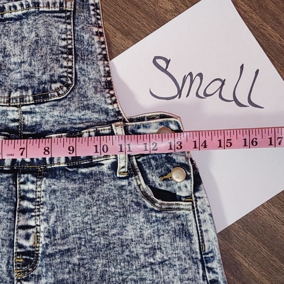 💞Fringed Mini Overalls - Picture 6 of 14